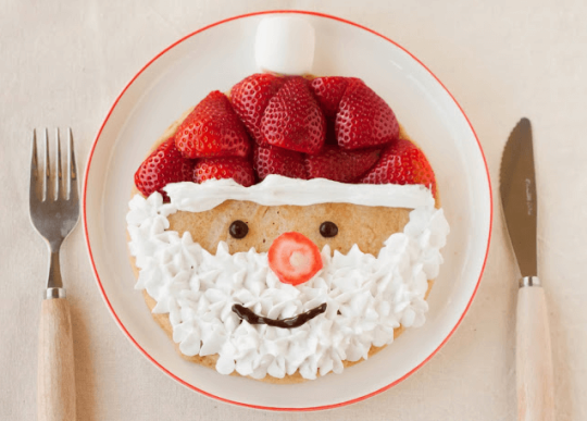 Santa Claus pancakes – taste-of-japan 1