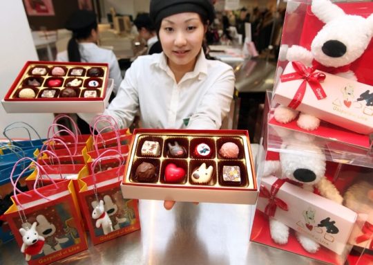 Taysbakers-Valentine in Japan