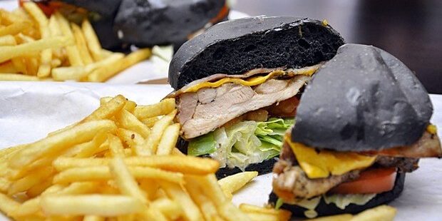 charcoal burger