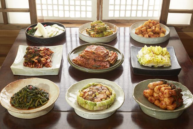 Various-types-Kimchi