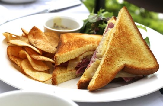 smoked beef sandwich