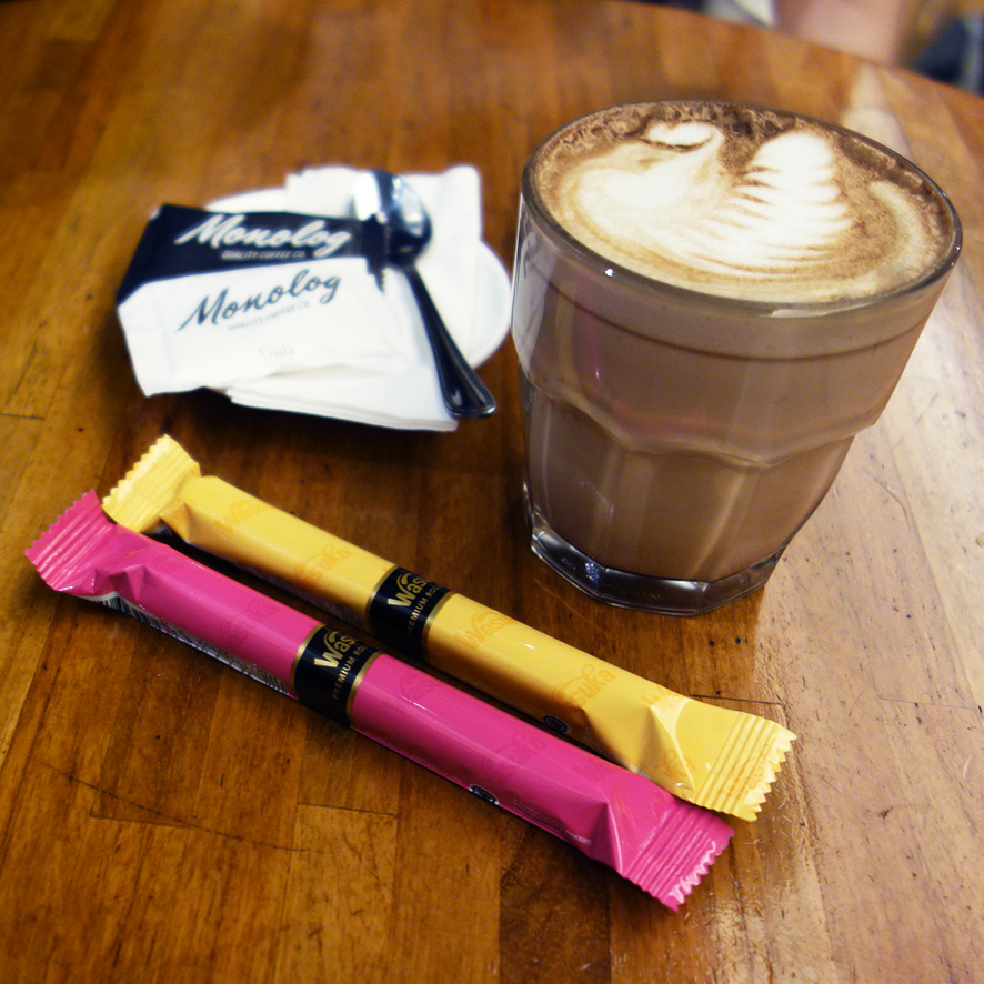 Wasuka with coffee wasuka roll