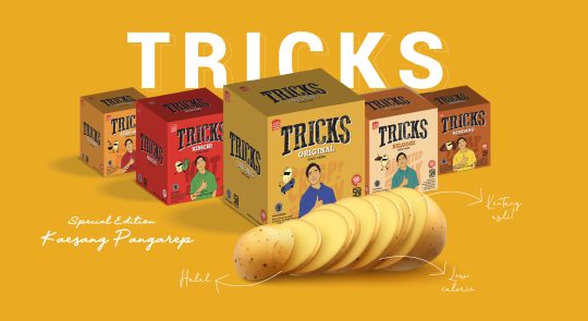 TRICKS_KP KAESANG PANGAREP BRAND AMBASSADOR MAKANAN RINGAN ASLI INDONESIA