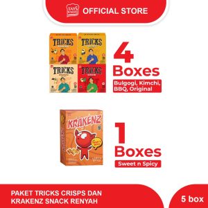 Paket Tricks Crisps Dan Krakenz Snack Renyah