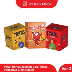 Paket Hemat Jajanan Viral Tricks – Pedasnya Bikin Nagih!