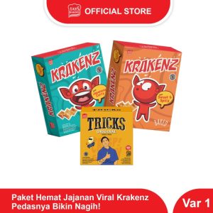 Tricks Crisps - Snack Kentang Dipanggang, Bumbu Khas Asia, Renyah & Lezat, Teman Traveling, 6 Varian Otentik, Sehat, Halal & Terdaftar BPOM