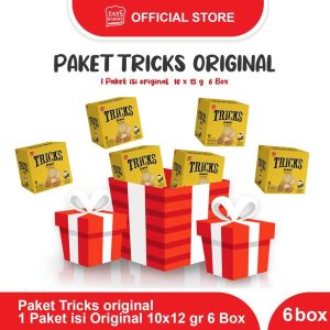 Tricks Crisps - Snack Kentang Dipanggang, Bumbu Khas Asia, Renyah & Lezat, Teman Traveling, 6 Varian Otentik, Sehat, Halal & Terdaftar BPOM