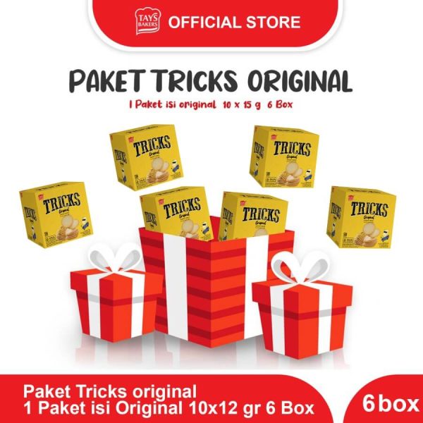 Tricks Crisps - Snack Kentang Dipanggang, Bumbu Khas Asia, Renyah & Lezat, Teman Traveling, 6 Varian Otentik, Sehat, Halal & Terdaftar BPOM