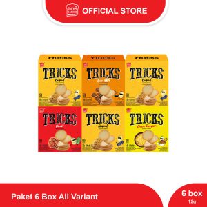Tricks Crisps - Snack Kentang Dipanggang, Bumbu Khas Asia, Renyah & Lezat, Teman Traveling, 6 Varian Otentik, Sehat, Halal & Terdaftar BPOM